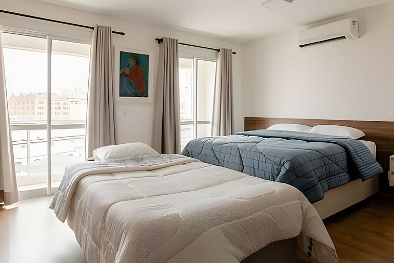 Studio na Mooca | Garagem, Wifi 300 mb, Ar. cond.