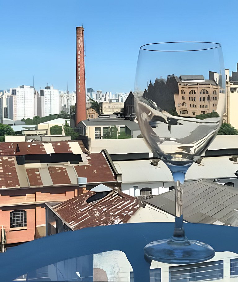 Studio na Mooca | Garagem, Wifi 300 mb, Ar. cond.