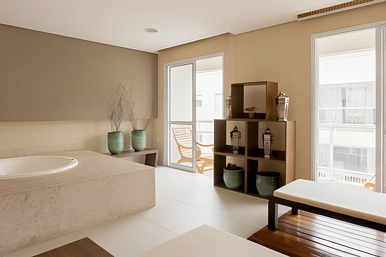 Studio na Mooca | Garagem, Wifi 300 mb, Ar. cond.