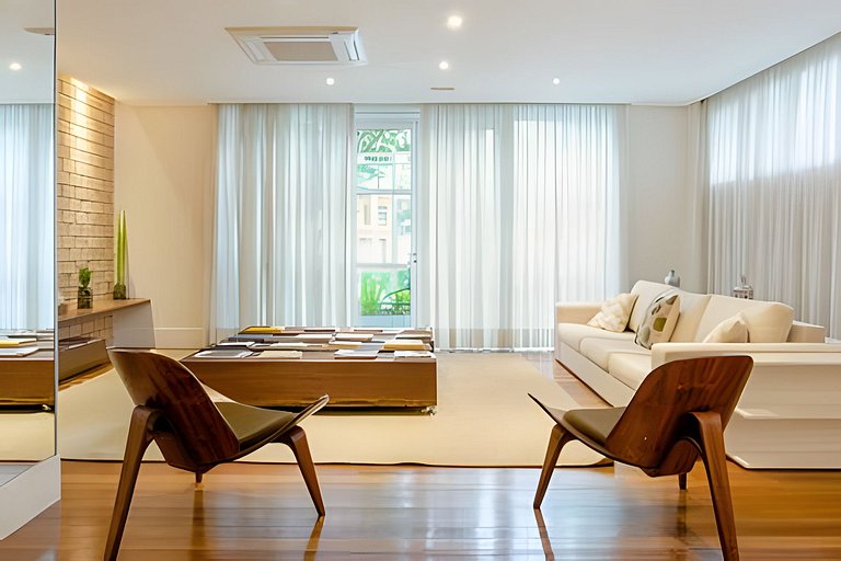 Studio na Mooca | Garagem, Wifi 300 mb, Ar. cond.