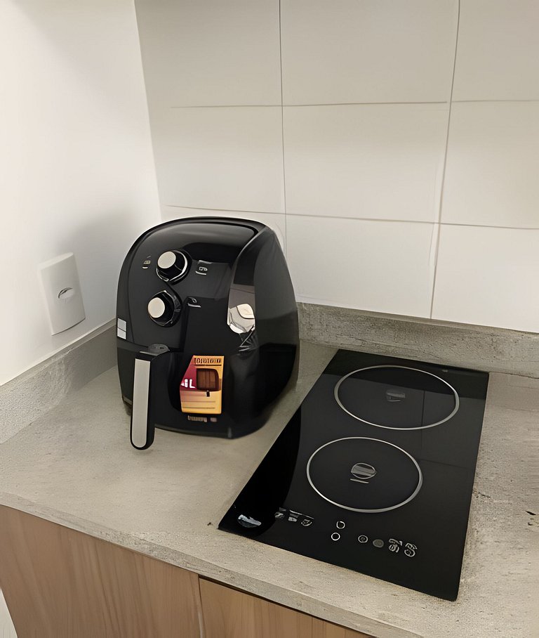 Studio na Mooca | Garagem, Piscina, Ar. cond.