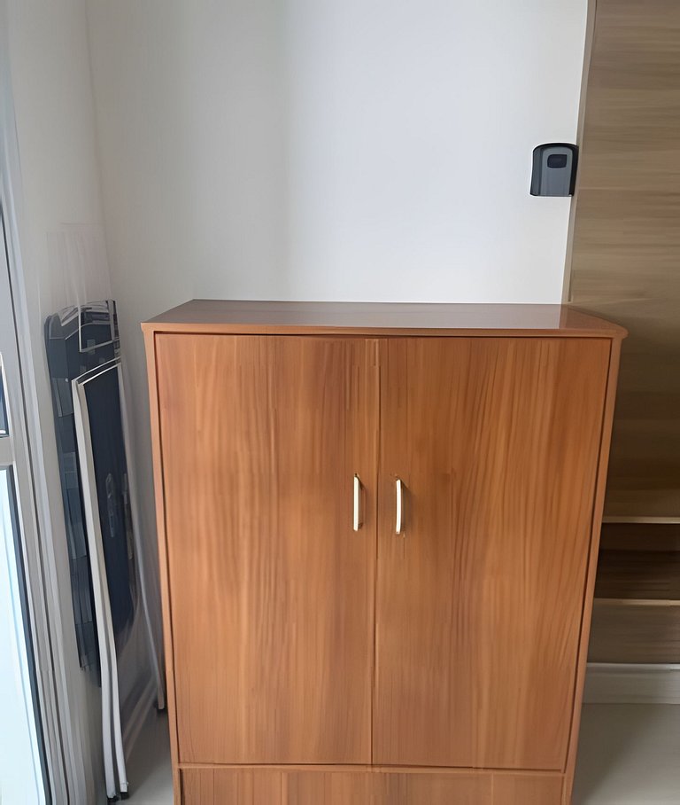 Studio na Mooca | Garagem, Piscina, Ar. cond.