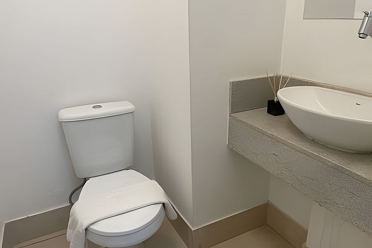 Studio na Mooca | Garagem, Piscina, Ar. cond.