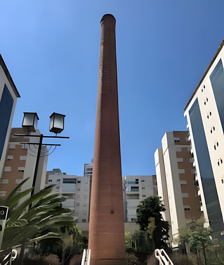 Studio na Mooca | Garagem, Piscina, Ar. cond.