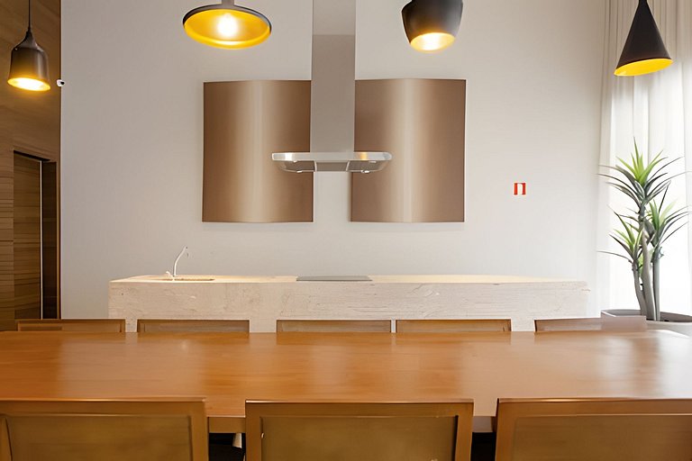 Studio na Mooca | Garagem, Piscina, Ar. cond.