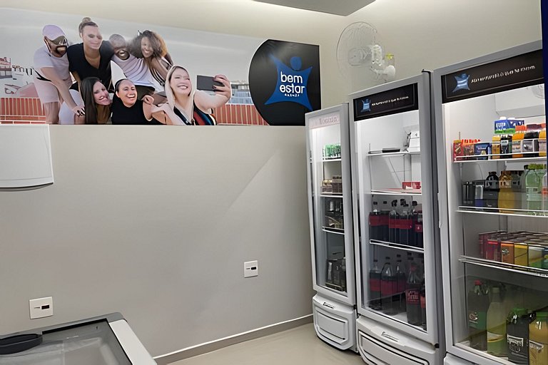 Studio na Mooca | Garagem, Piscina, Ar. cond.