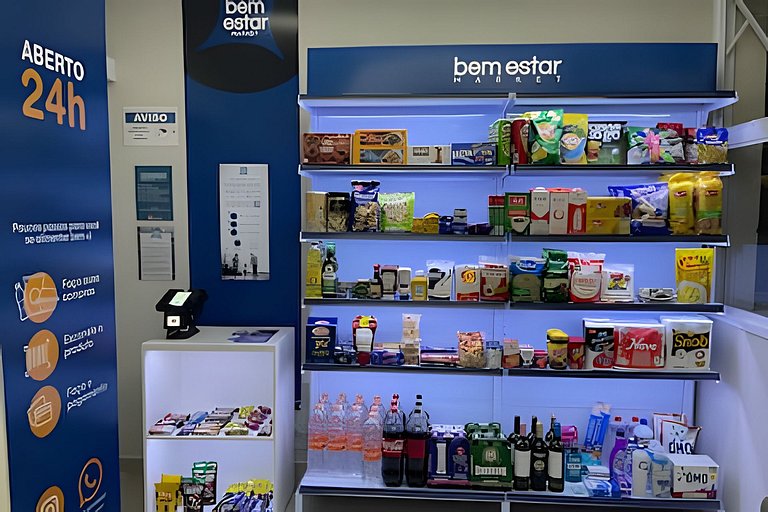 Studio na Mooca | Garagem, Piscina, Ar. cond.