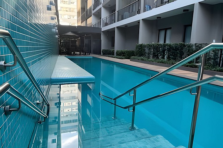 Studio Estação Luz | Wi-fi 400 mb, Ar. Cond.