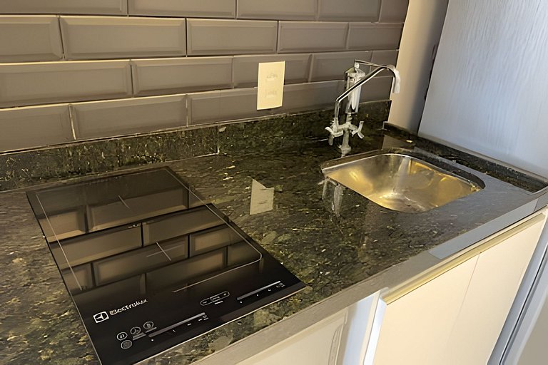 Studio Estação Luz | Wi-fi 400 mb, Ar. Cond.