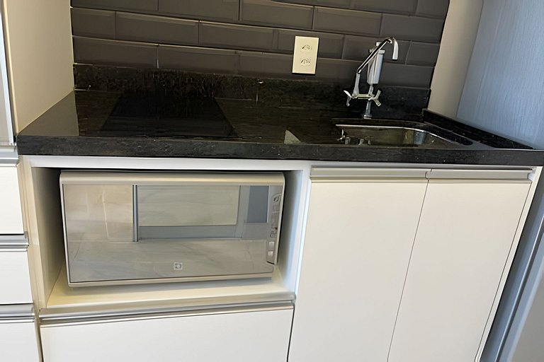 Studio Estação Luz | Wi-fi 400 mb, Ar. Cond.