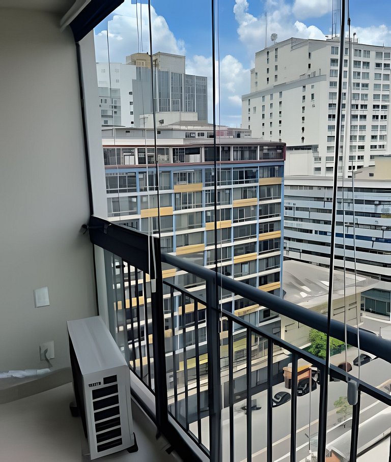 Studio Estação Luz | Wi-fi 400 mb, Ar. Cond.