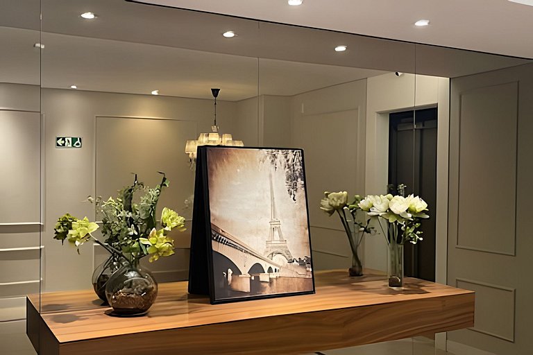 Studio Estação Luz | Wi-fi 400 mb, Ar. Cond.