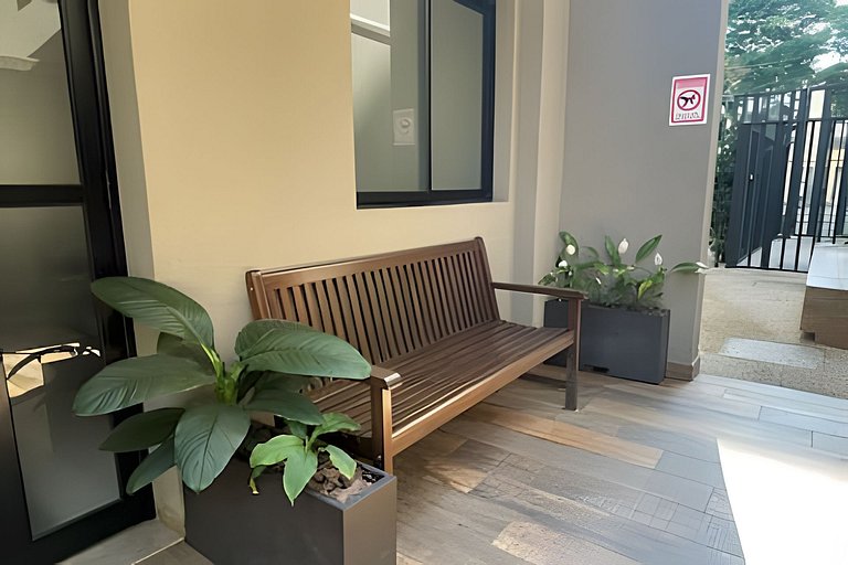 Studio Estação Luz | Wi-fi 400 mb, Ar. Cond.