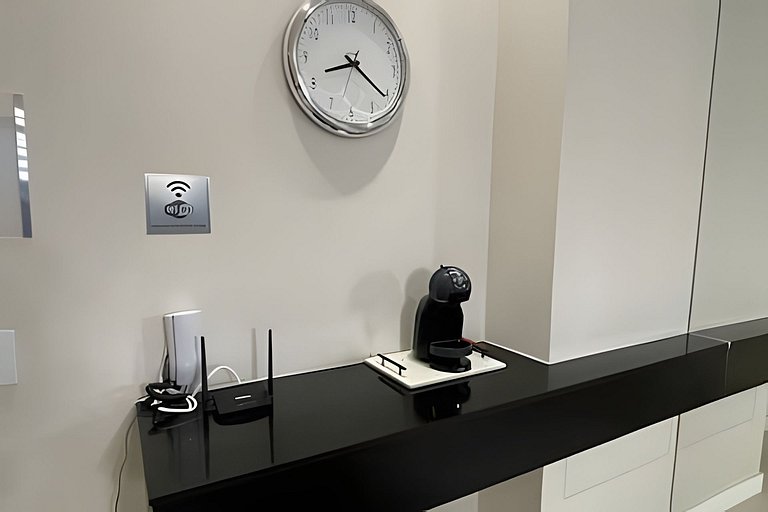 Studio Estação Luz | Wi-fi 400 mb, Ar. Cond.