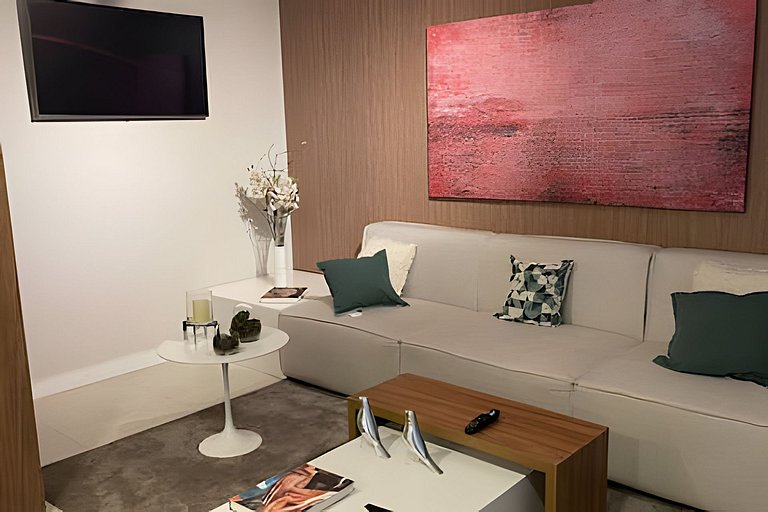 Studio Estação Luz | Wi-fi 400 mb, Ar. Cond.