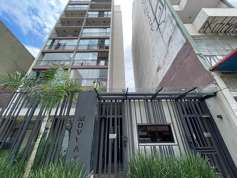 Studio Estação Luz | Wi-fi 400 mb, Ar. Cond.