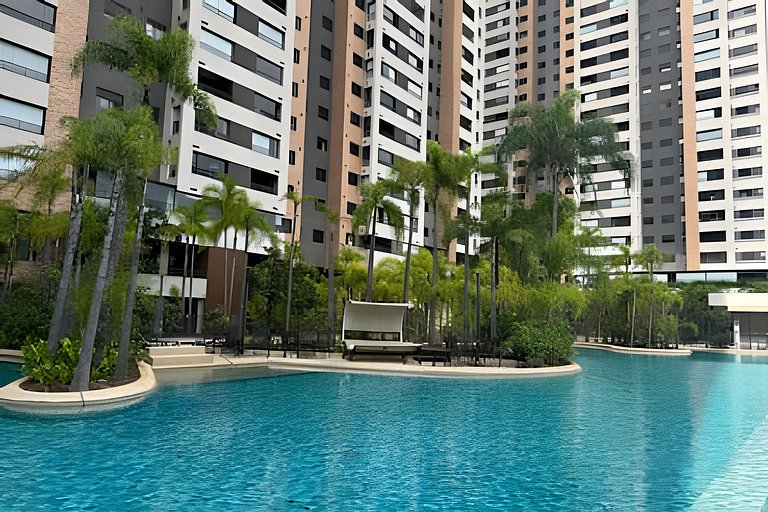 Resort Brás | Piscina | Academia