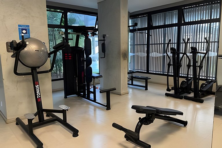 Resort Brás | Piscina | Academia