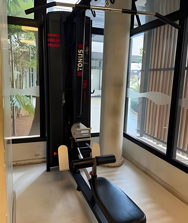 Resort Brás | Piscina | Academia