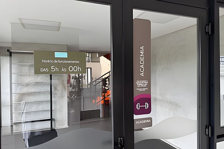 Resort Brás | Piscina | Academia