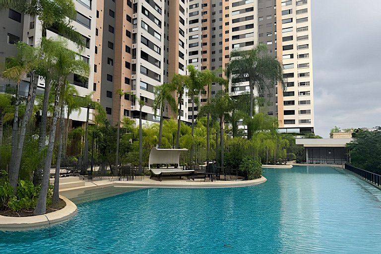 Resort Brás | Piscina | Academia