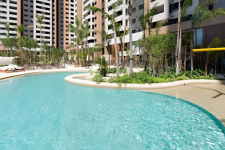 Resort Brás | Piscina | Academia