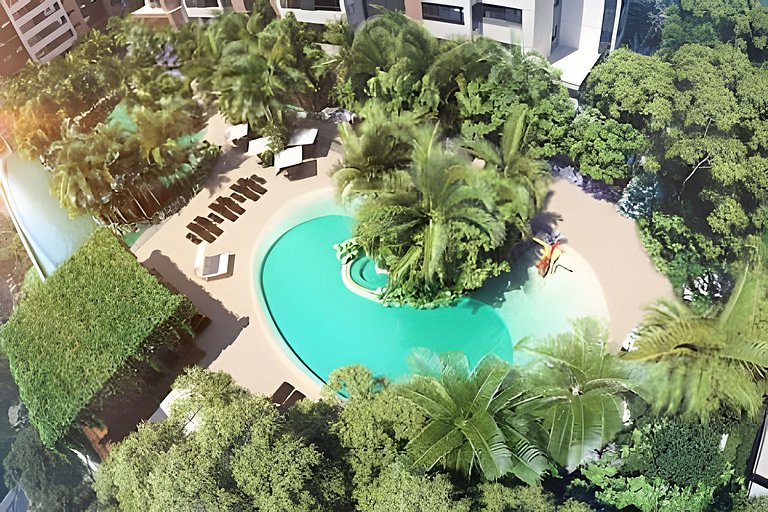 Resort Brás | Piscina | Academia