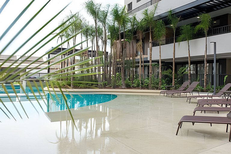 Resort Brás | Piscina | Academia