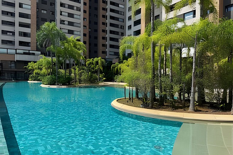 Resort Brás | Piscina | Academia