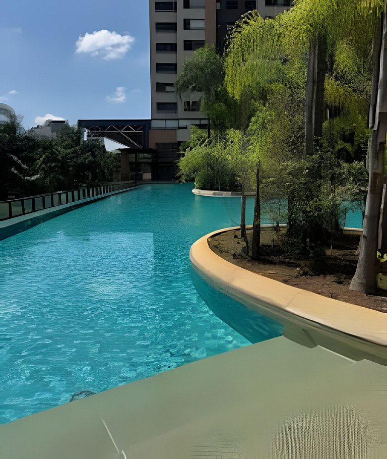 Resort Brás | Piscina | Academia