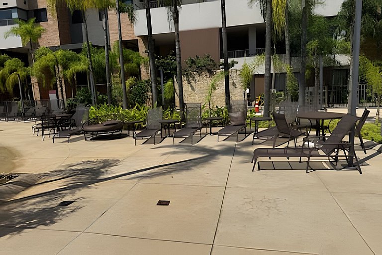 Resort Brás | Piscina | Academia