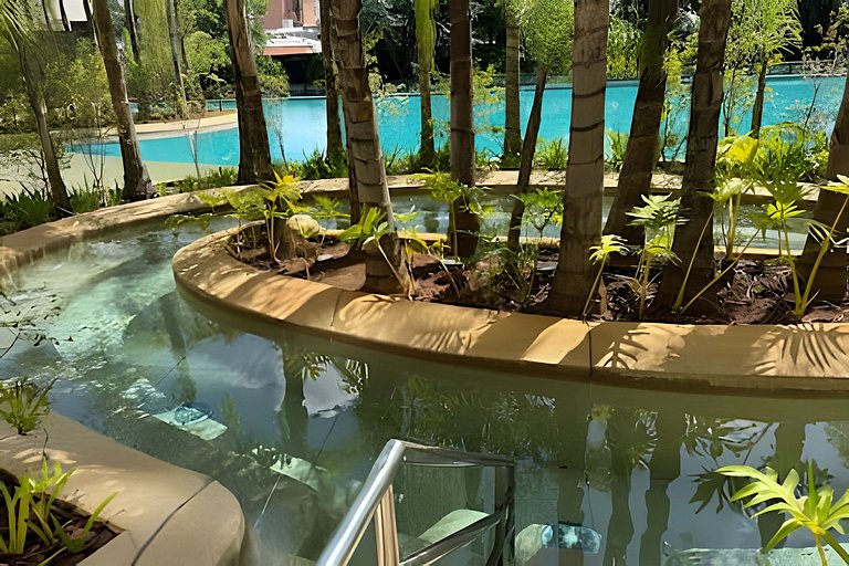 Resort Brás | Piscina | Academia