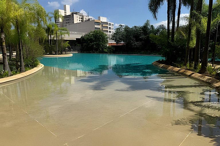 Resort Brás | Piscina | Academia