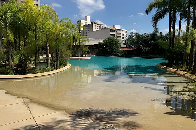 Resort Brás | Piscina | Academia