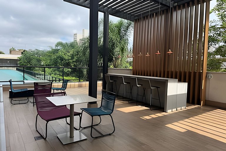 Resort Brás | Piscina | Academia