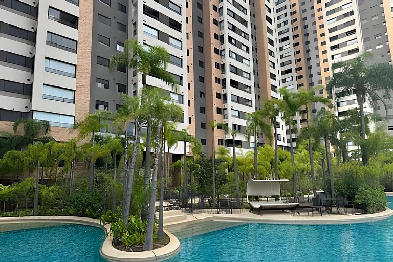 Resort Brás | Piscina | Academia