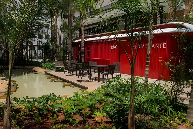 Resort Brás | Piscina | Academia