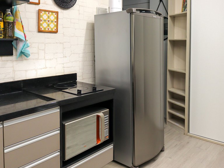 Studio na República |Wifi 300 mb|Metrô, Bar Brahma