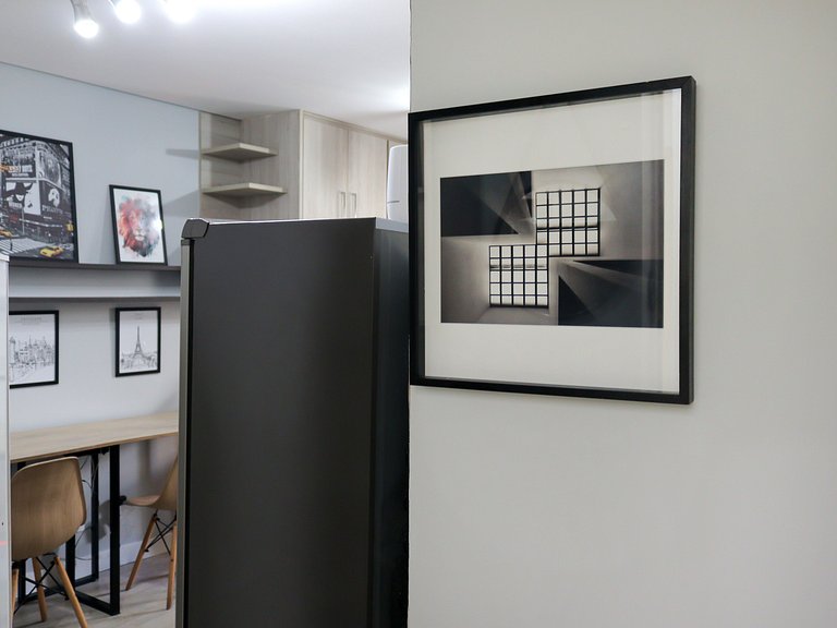 Studio na República |Wifi 300 mb|Metrô, Bar Brahma